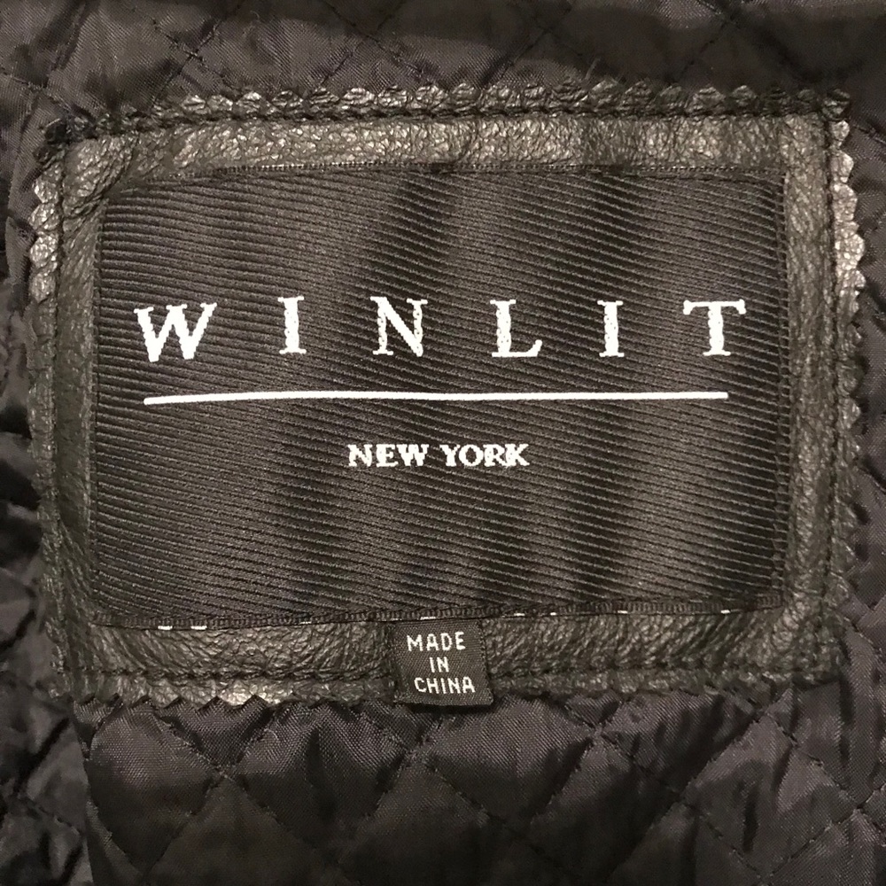 Belted Leather Jacket - image 5